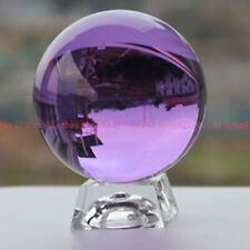 Asian Rare Natural Quartz Clear Magic Crystal Healing Ball Sphere 40mm+ Stand picture