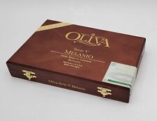 Oliva - Serie V Melanio Robusto Wood Cigar Box - Empty -( 9
