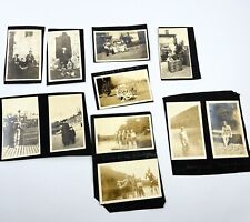 Lot of 20 Old Antique Photo Photographs People  B/W Snapshots picture