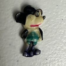 Antique Mickey Mouse Celluloid Charm, 1930s Disney Collectible, Rare Find picture