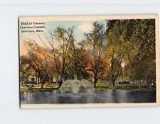 Postcard Pond on Common Lawrence Common Lawrence Massachusetts USA picture