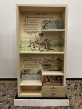 Hallmark Winnie the Pooh Display Case Shelf with Christopher Robin Figurine NEW picture