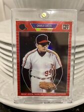 2023 PRO SET METAL LIMITED EDITION PACK #62/89 Charlie Sheen Wild Thing Major picture