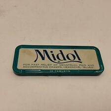 Vintage Midol Metal pill Tin - Sterling Drug Co. picture