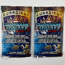 Lot of (2) Rare 2017 Marvel Guardians of the Galaxy Vol 2 Trading Card Pks picture