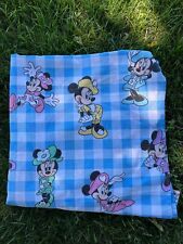 Vintage Disney Minnie Mouse Flat Sheet Twin Size picture