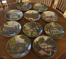 Gorham Southern Landmark Collection Series Collector 10 1/2” Plates Set of 10 picture