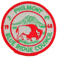 1968 Blue Ridge Council Philmont Scout Ranch Patch West Virginia WV Boy Scouts picture