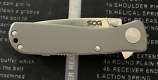 SOG Twitch II Grey Drop Point Blade picture