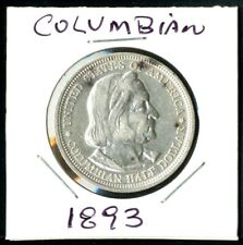 1893 Columbian Expo 90% SILVER Half Dollar Coin, 02 - Chicago WORLD'S FAIR picture