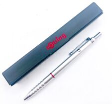 Rotring Tikky Metallic Full Metal Double Push mechanical pencil 0.5mm silver picture