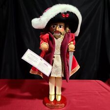 NEW King Henry VII Full-Size Christian Steinbach Nutcracker, Signed, Orig Box picture