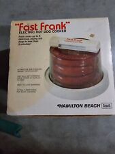 New Vintage Hamilton Beach Mod. 489 Fast Frank Electric Hot Dog Cooker New Box picture