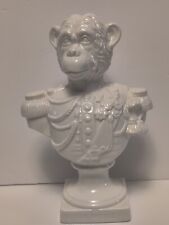 Vintage SLS Beverly Hills Hotel Monkey General Porcelain Bust Mascot  picture