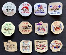1989-2000 Margate, NJ & Ventnor, NJ  Vintage Summer Beach Badges Collevtion picture