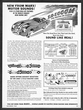 1964 Marx Road Racing Set art 