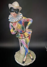 Giovanni Girardi Vintage 75- Artenova - Statuette, Harlequin - Ceramic READ picture