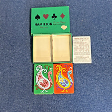 Vintage Hamilton Double Deck Pinochle Playing Cards picture
