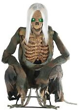 Crouching Bones Life-Sized Animated Prop Halloween Haunted House Decoration picture