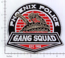 Arizona - Phoenix Gang Squad AZ Police Dept Patch picture