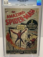 Amazing Spider-Man #1 March 1963 Comic Book Marvel Fantastic Four Crossover CGC picture