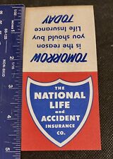 The National Life and Accident Insurance Co Advertising Card With Needles picture