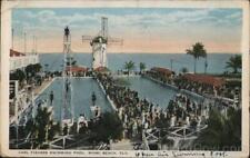 1922 Miami Beach,FL Carl Fishers Swimming Pool Miami-Dade County Florida Vintage picture