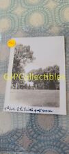 EHO VINTAGE PHOTOGRAPH Spencer Lionel Adams SKANEATELES NY 9TH HOLE GOLF COURSE picture