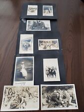 10 Vintage Photos 1911-1918 Couples Women at Beach Old Fashioned Swim Costumes picture