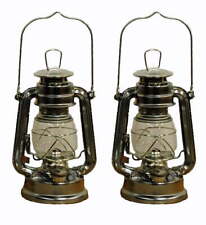 Lot of 2 - 8 Inch Kerosene Oil Lantern Hanging Light / Lamp picture