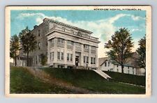 Pittsburgh PA-Pennsylvania, Montefiore Hospital, Vintage Postcard picture
