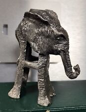 Vintage Frankli Wild pewter elephant bottle topper picture
