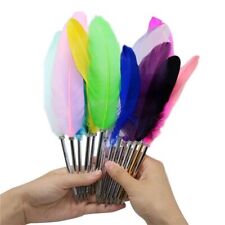 1Pcs Feather Ballpoint Pen Signature Writing Marker Office School Supplies Gifts picture