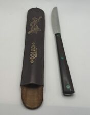 Vintage Cutco 47 Steak Knife & SHERLOCK Leather  Sheath picture