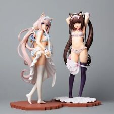 Anime NEKOPARA Vanilla & Chocolat Changing Clothes PVC Figure New No Box toy dol picture