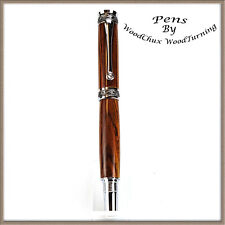Pen HandMade Writing Ball Point Fountain Exotic Cocobolo Wood Pens VIDEO 1388a picture