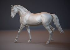 Breyer resin Model Horse Walking Stallion - White resin Ready To Paint picture