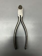 (B) VINTAGE UTICA TOOLS NO. 41-6 DIAGONAL CUTTING PLIERS - VERY NICE - USA MADE picture