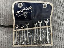 Vintage Armstrong Armaloy 6-pc Ignition Midget Wrench Set ~   No. R-11 USA picture