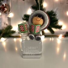 Hallmark Frosty Friends A cool Yule 1980 Merry Christmas Ornament 1st in Series picture