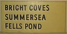 Original '60s NEW SEABURY MASHPEE CAPE COD Neighborhood Development Painted Sign picture