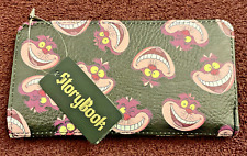 NWT Disney Alice In Wonderland Cheshire Cat AOP Wallet Exclusive Buckle Down picture