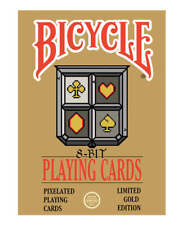 8-Bit Gold Playing Cards (LIMITED) Bicycle picture