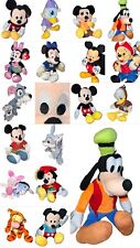 Disney 19pc  Assorted Sizes Plush Dolls Stuffed Animals Mickey Minnie Goofy picture