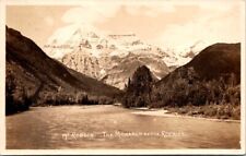 RPPC Postcard View of Mt. Robson Monarch of Rockies Banff Alberta Canada   20333 picture