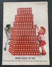 Family Circle Magazine April 1961 Leslie Salt Company Vintage Print Ad picture