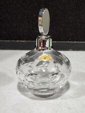 Vintage Josephinenhutte Cut Crystal Perfume Bottle w/Oriignal Label picture