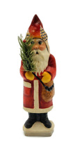 Vaillancourt Folk Art Father Christmas Chalkware Christmas Holiday Figurine picture