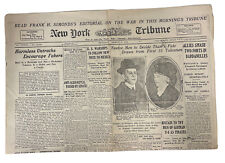 New York Tribune | March 1915 Newspaper picture
