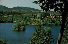 Corner Brook Newfoundland Canada Glyn Mill Inn Pond ~ postcard  sku293 picture